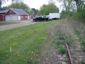 Countryside adjacent tracks