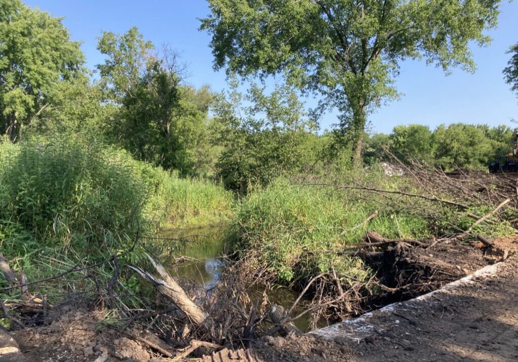 Stream restoration construction